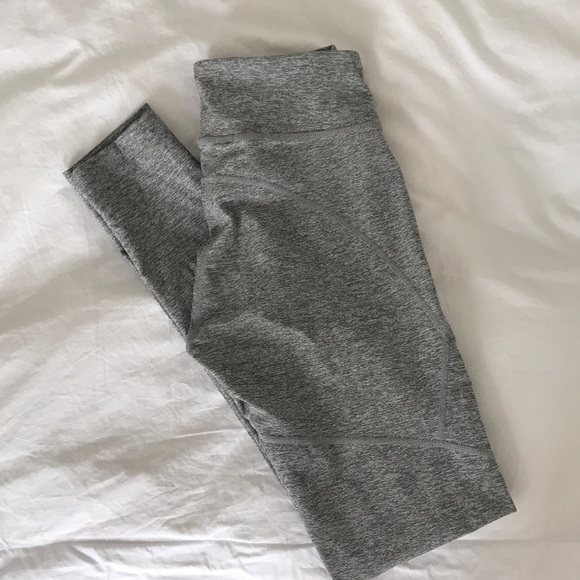 OUTDOOR VOICES heather grey warm up legging SZ S - Picture 2 of 4